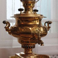 Copper-samovar